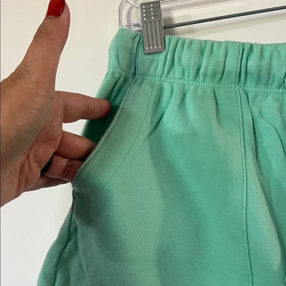 Zenana Outfitters Teal Athletic Shorts - Picture 3 of 5